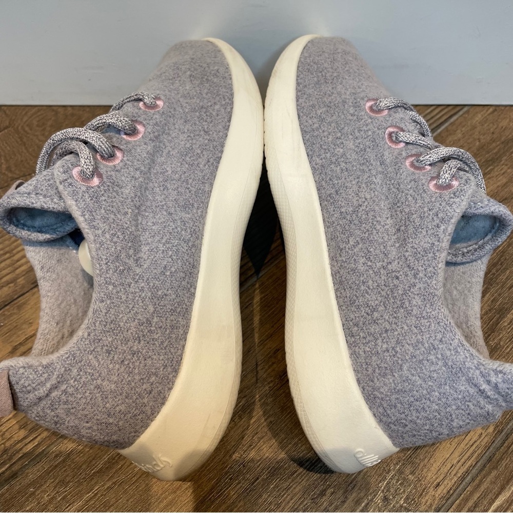 Allbirds x Outdoor Voices Collaboration OV SF Grey Woolrunners Size W8 - Picture 3 of 10